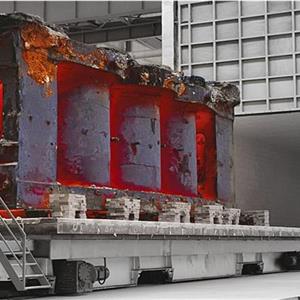 18500噸油壓機上橫梁